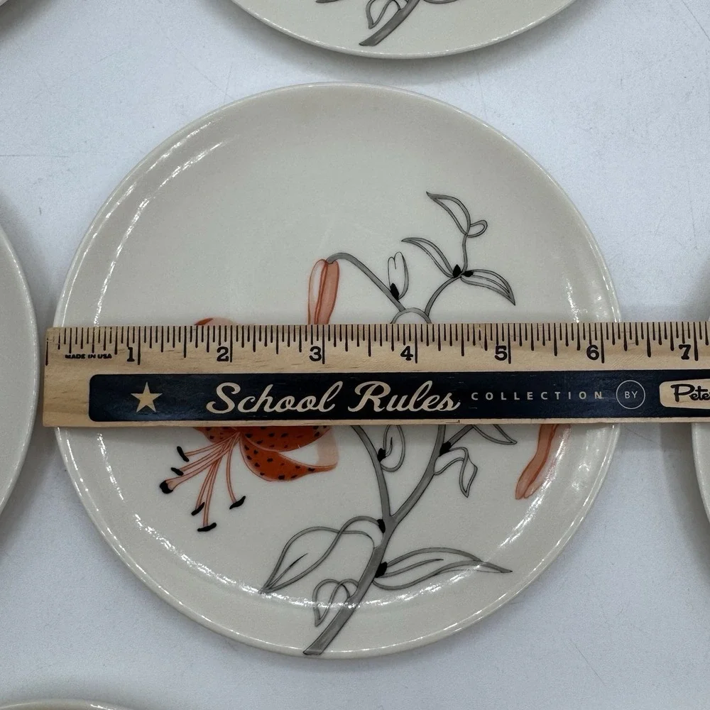 Franciscan Tahoe 4 Bread Plates 6 3/8